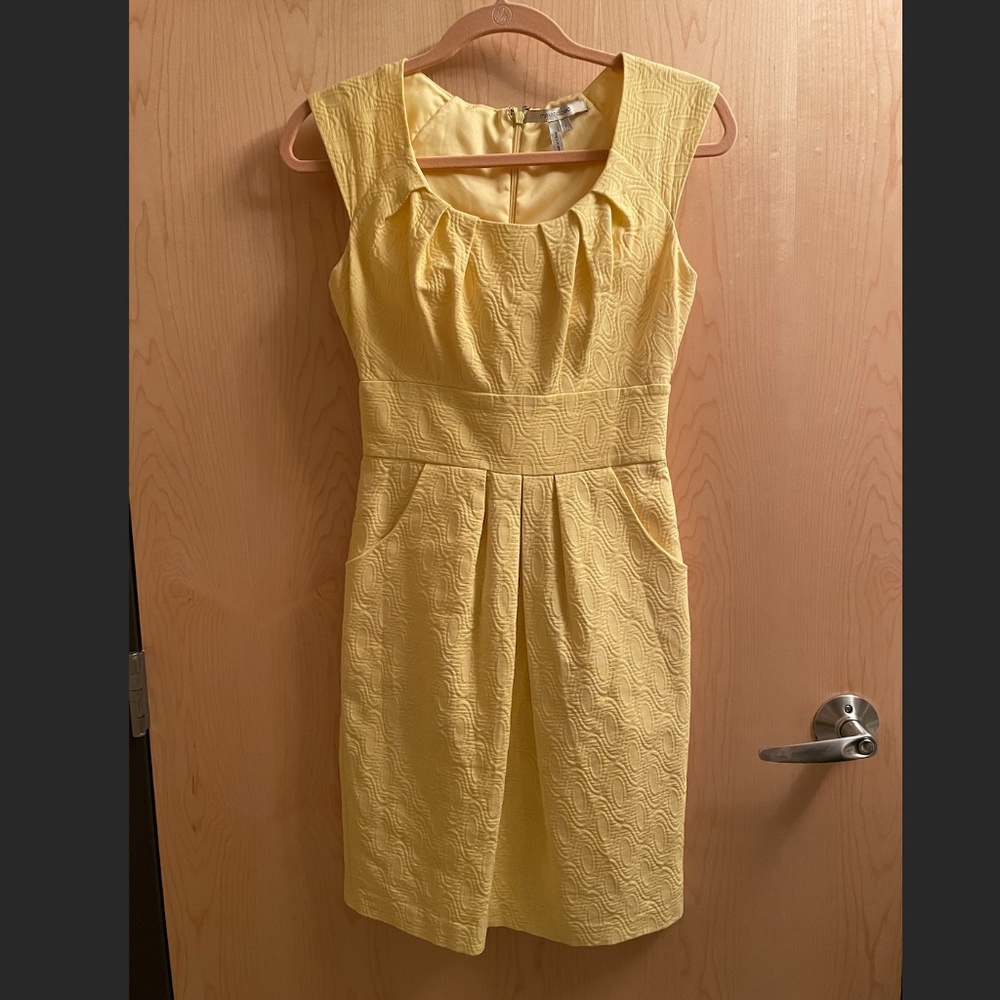 Max and Cleo Yellow Dress